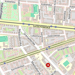 Położenie lecznicy Meridian na mapie